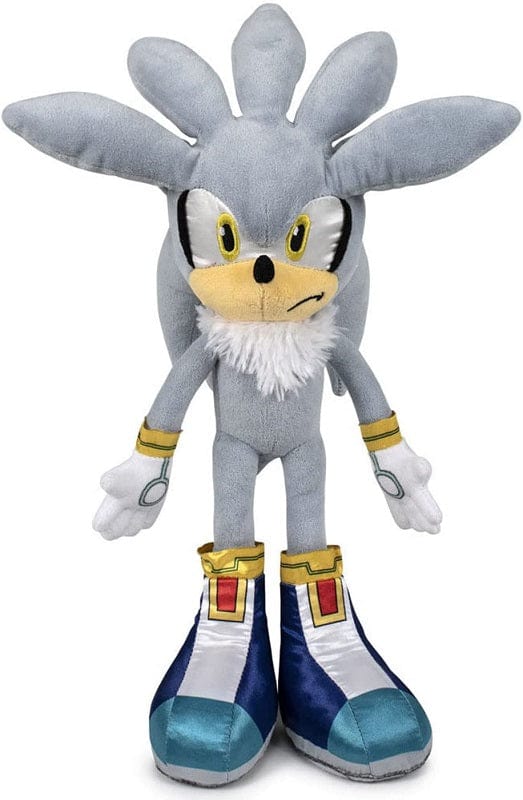 peluche Sonic Peluche Grigio 30cm, Nintendo Plush Silver Sonic