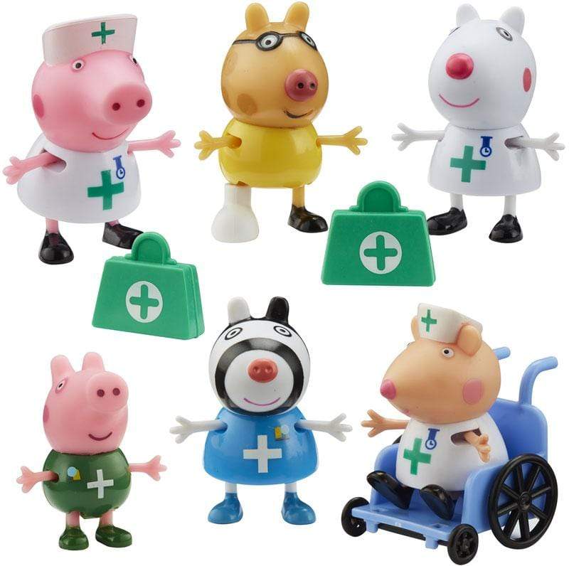 Peppa Pig - Personaggi Dottori e Infermieri - The Toys Store
