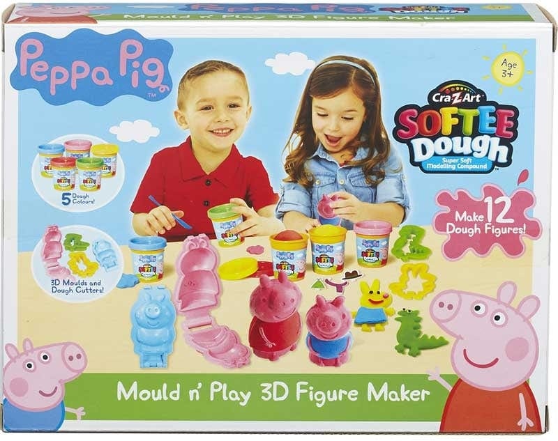 Peppa Pig Pasta Modellabile con Stampi 3D