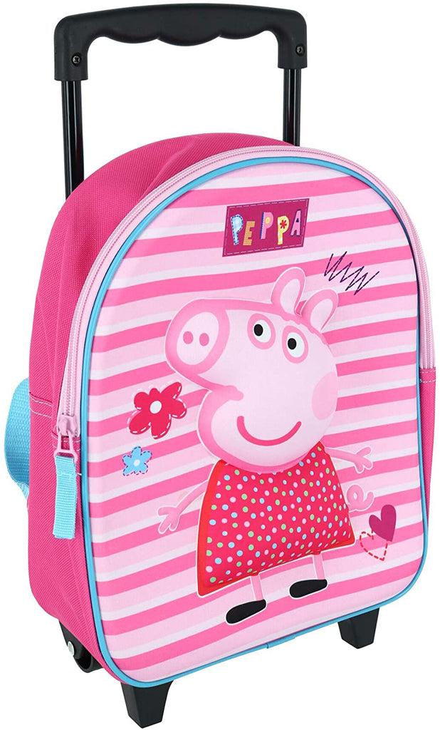 Peppa Pig  Zaino Trolley Asilo con stampa 3D - The Toys Store
