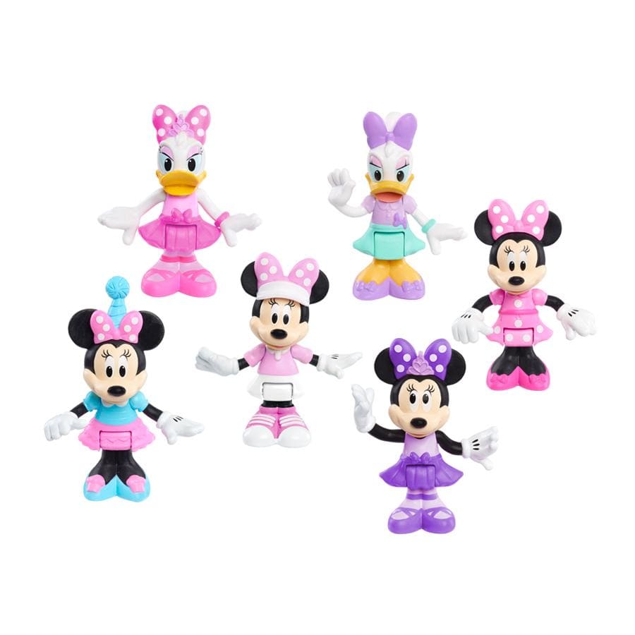 Pupazzetti Minnie e Daisy Personaggi Giocattolo Disney Mickey Mouse Personaggi Giocattolo Disney Junior
