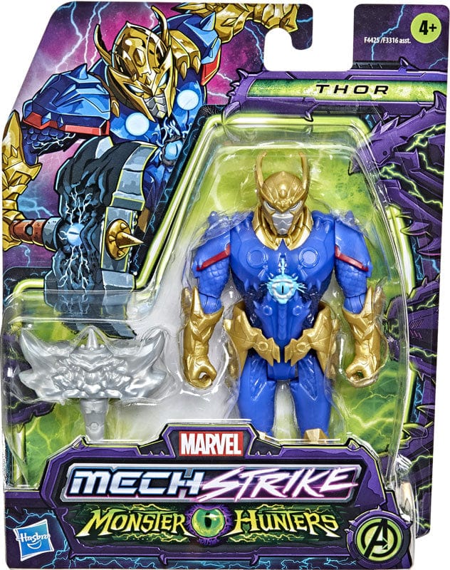 Action figure Avengers Mech Strike Monster Hunters, Personaggi Giocattolo