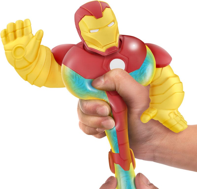Action figure Goo Jit Zu Marvel Super Eroi Allungabili, Iron Man