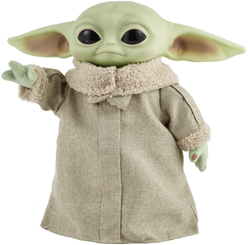 Giocattoli Star Wars Peluche Interattivo Baby Yoda, The Mandalorian con Suoni e Movimenti