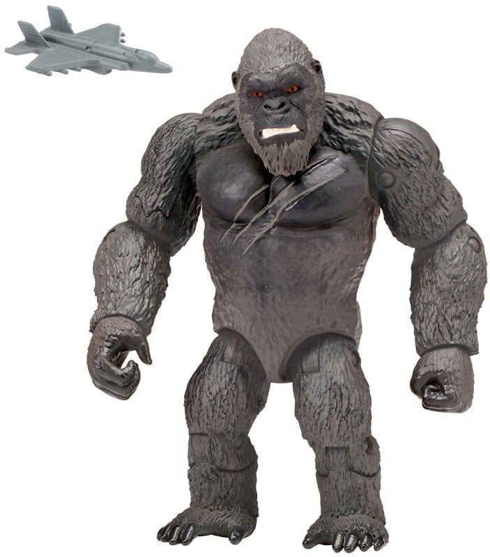 Action figure Personaggi Godzilla VS Kong - Kong con Aereo da Combattimento