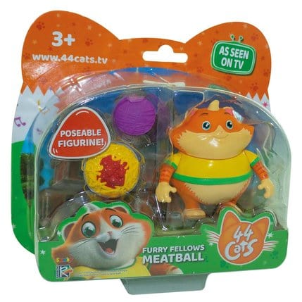 Bambole, playset e giocattoli 44 Gatti, Personaggi 8cm con Accessori