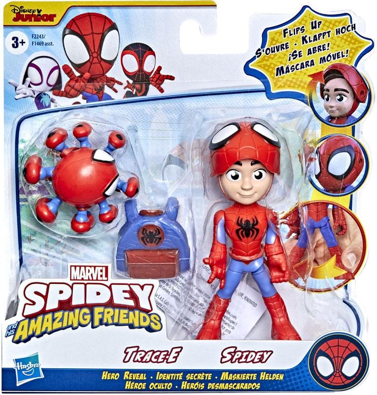 Spidey Hero e Trace-E | Spiderman Amazing Friends - The Toys Store