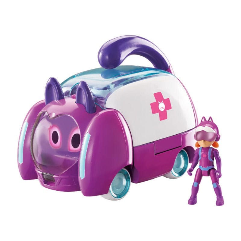 Action Figures Petronix Defenders, Cuccioli Trasformabili con Personaggi Deluxe