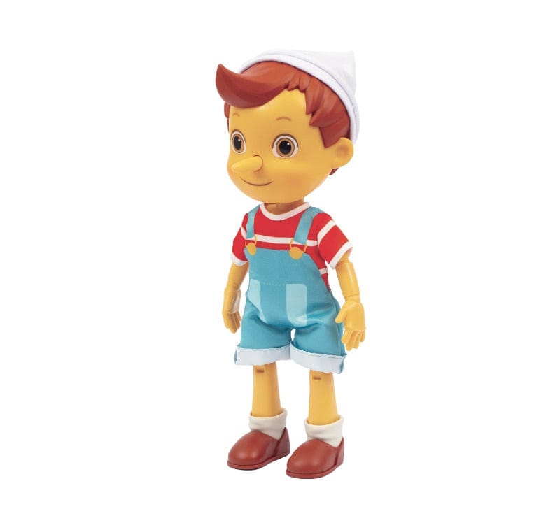 peluche Pinocchio Piccole Bugie, Bambola da 32cm con Naso che si Allunga Veramente