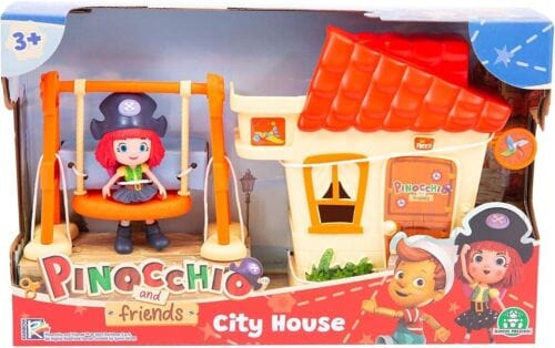 Pinocchio e Friends, Playset  Casa con Personaggio Assortito
