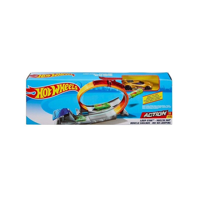Giocattoli Hot Wheels, Piste Acrobazie con Veicolo, Mattel FTH79