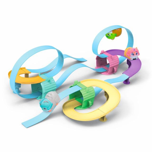 Giocattoli Loopers Hammies, Criceti da Corsa Medium Pack, Personaggi Giocattolo IMC Toys