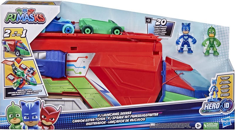 Giochi e giocattoli Super Pigiamini Camion Seeker, Nuovo Tech Seeker Pj Masks