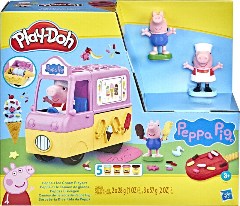 Plastilina Play-Doh Camioncino dei Gelati di Peppa Pig