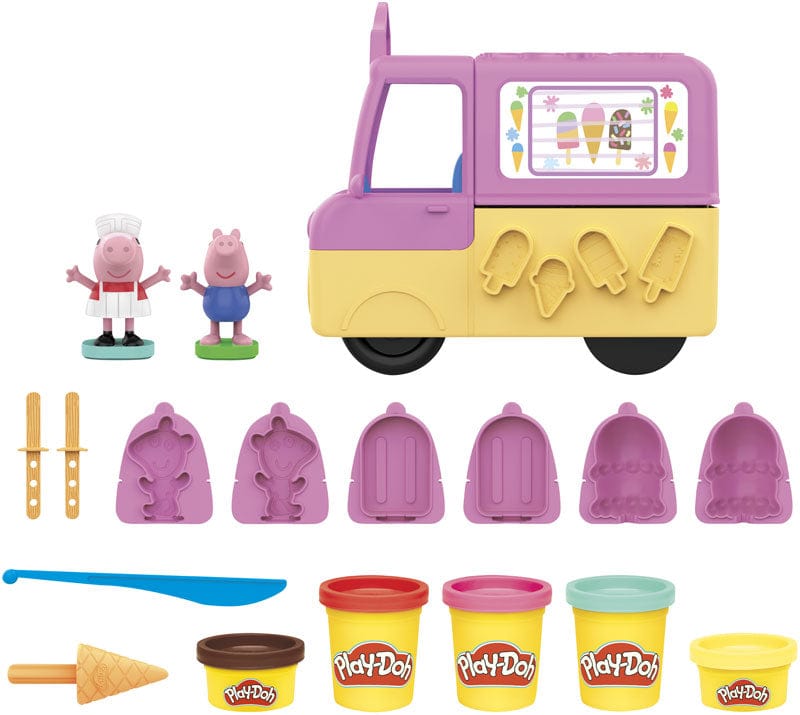 Plastilina Play-Doh Camioncino dei Gelati di Peppa Pig