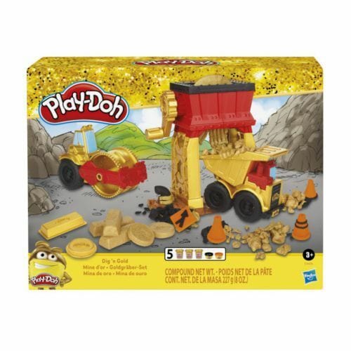 Paste modellabili Play Doh Miniera d'Oro