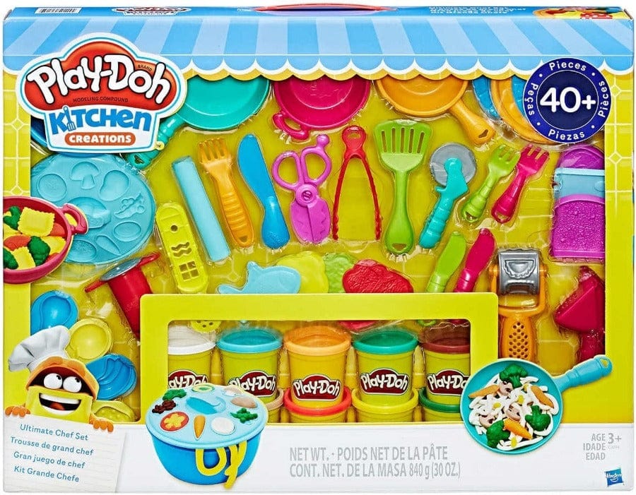 Plastilina Play-Doh Kitchen Creation, Grande Playset con più di 40 Accessori Plastilina