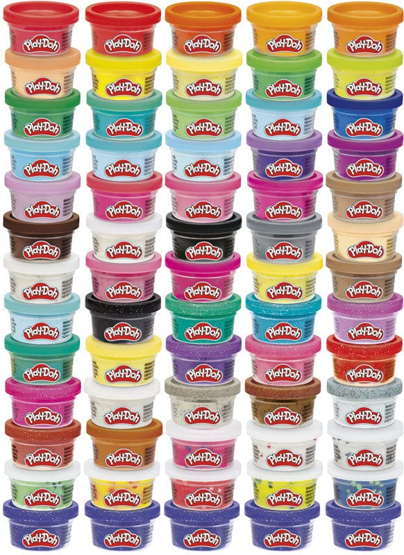 Plastilina Play-Doh Collezione 65 Vasetti di Plastilina +3Anni