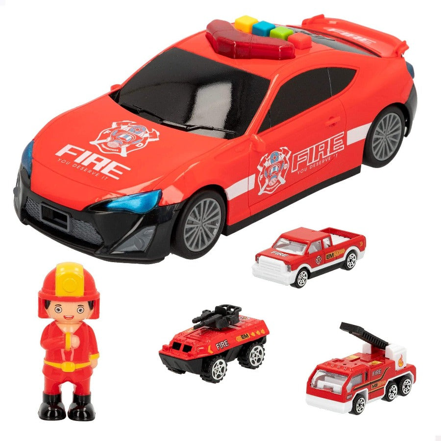 Macchina dei Pompieri Trasformabile Luci e Suoni – The Toys Store