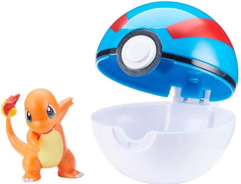 Pokemon Clip n Go | Pokeball Charmander con Sfera - The Toys Store