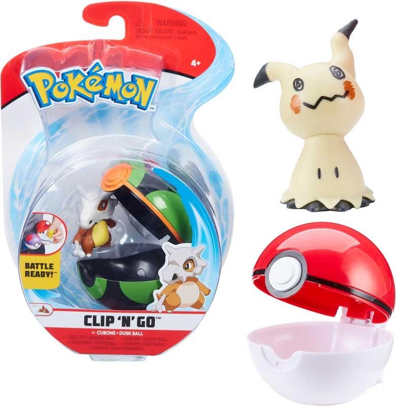Pokemon Clip n Go | Pokeball Cubone con Sfera - The Toys Store