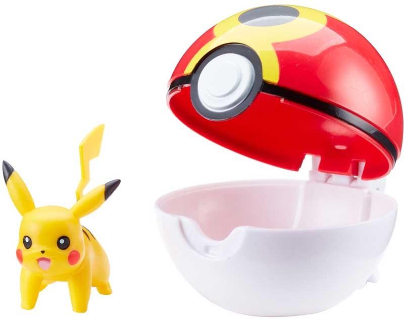 Pokemon Clip n Go  Pokeball Pikachu con Sfera – The Toys Store
