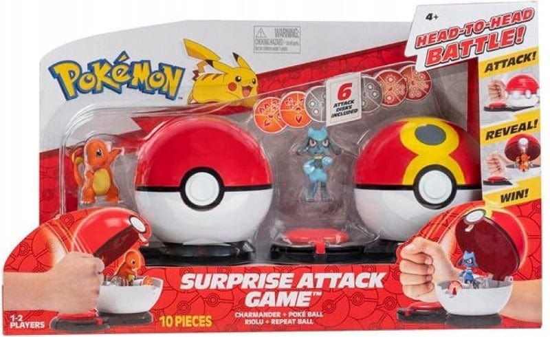 Pokemon Surprise Attack Pokeball Battle Game