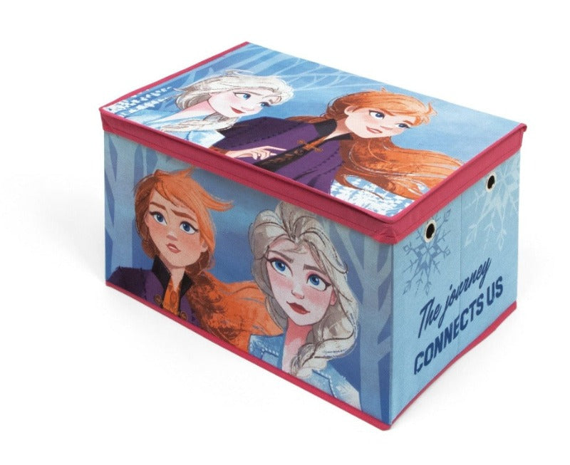 Scatole portagiochi Disney Frozen Scatola Contenitore in Tessuto con Coperchio 55 x 37 x 33
