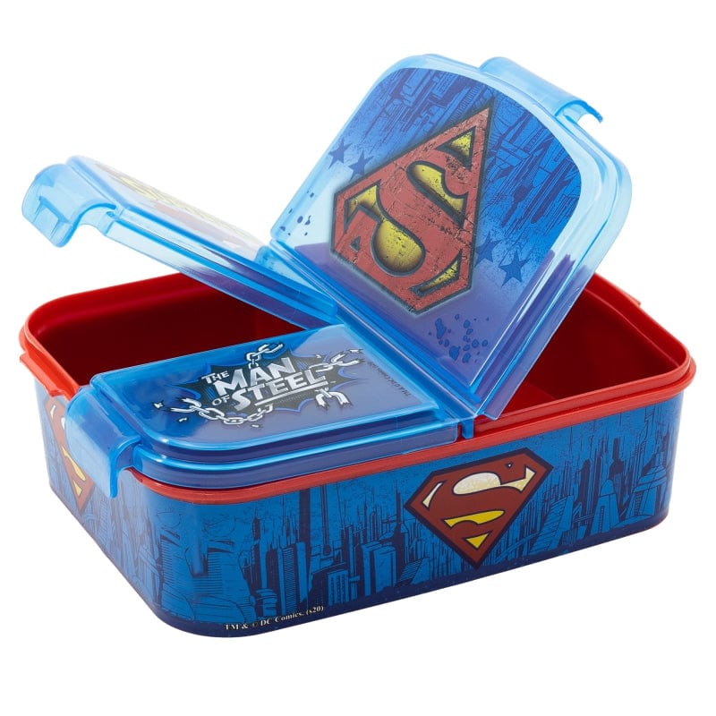 Borse e contenitori porta pranzo Portamerenda Superman ideale per la Scuola e il Tempo Libero