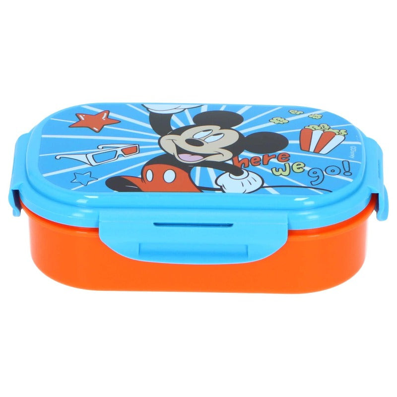 Portamerenda Asilo, Porta Pranzo Scuola Disney con Posate – The Toys Store