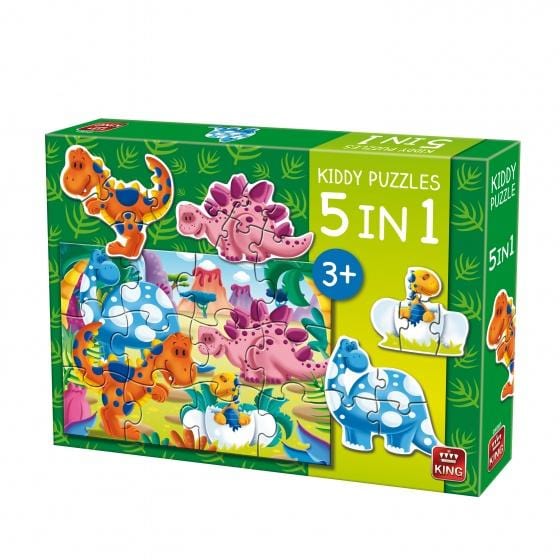 Puzzle dei Dinosauri 5in1 - The Toys Store