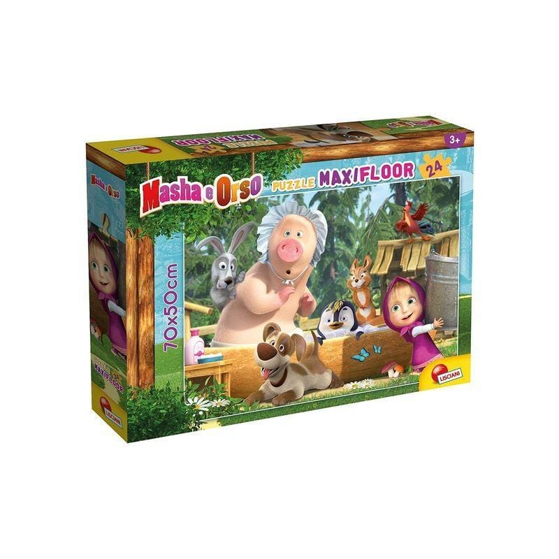 Masha e Orso Puzzle 24 pezzi, Puzzle Tessere Grandi