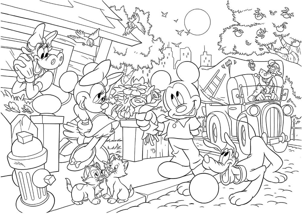 Puzzle Disney SuperMaxi 150pz | Puzzle da Colorare 2in1 - The Toys Store