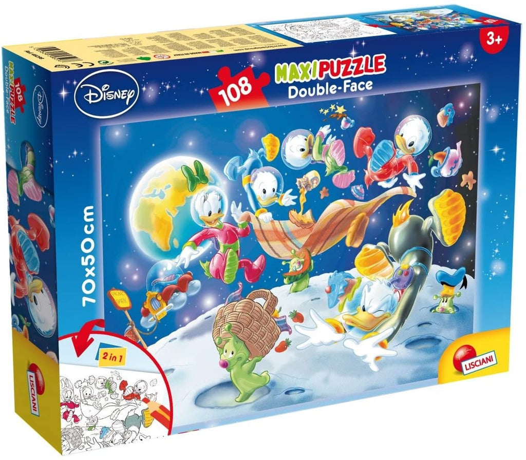 Disney Maxi Puzzle da Pavimento 2in1 - 108 Pezzi - The Toys Store