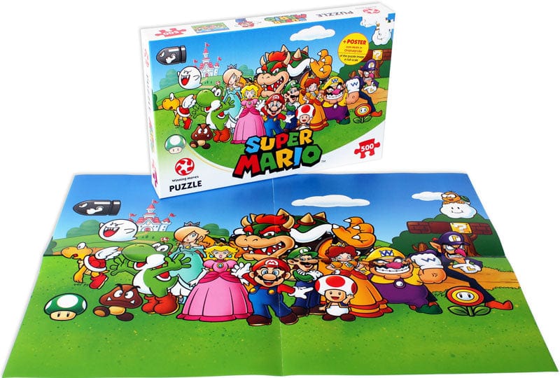 Puzzle Super Mario Puzzle da 500 Tessere