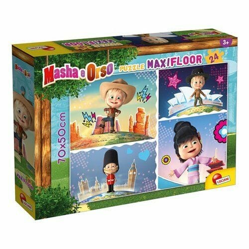 Masha e Orso Puzzle Maxi da Pavimento - The Toys Store