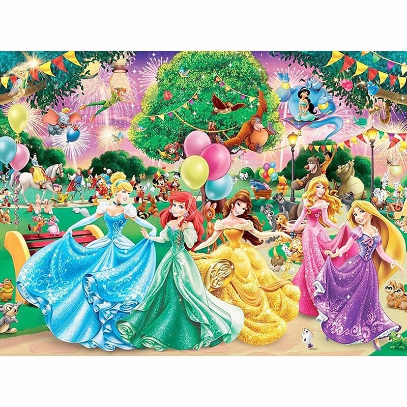 Puzzle Puzzle Principesse Disney 1000 pezzi