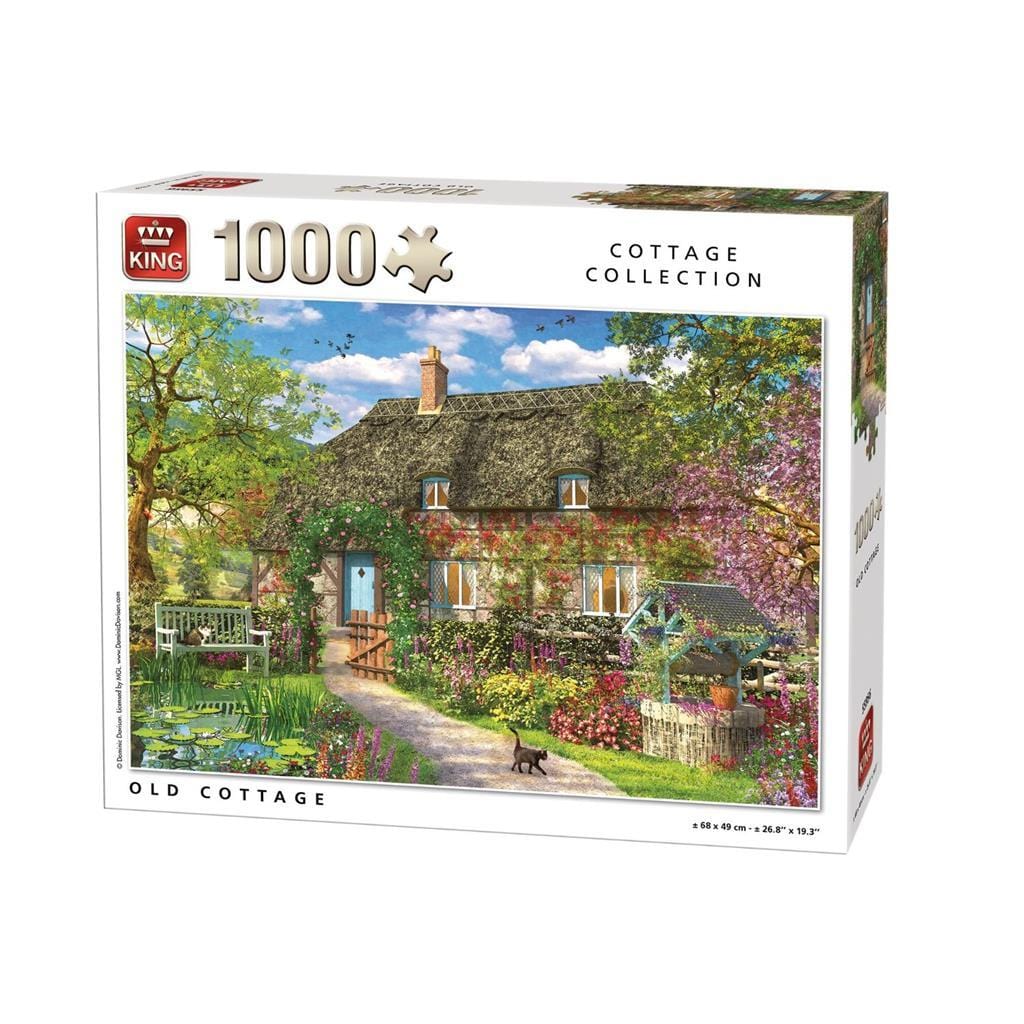 Puzzle Vecchio Cottage 1000 Tessere - The Toys Store