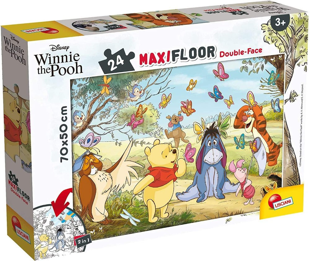 Puzzle Disney con Tessere Grandi | Lisciani Puzzle DF Maxi Colorabile - The Toys Store