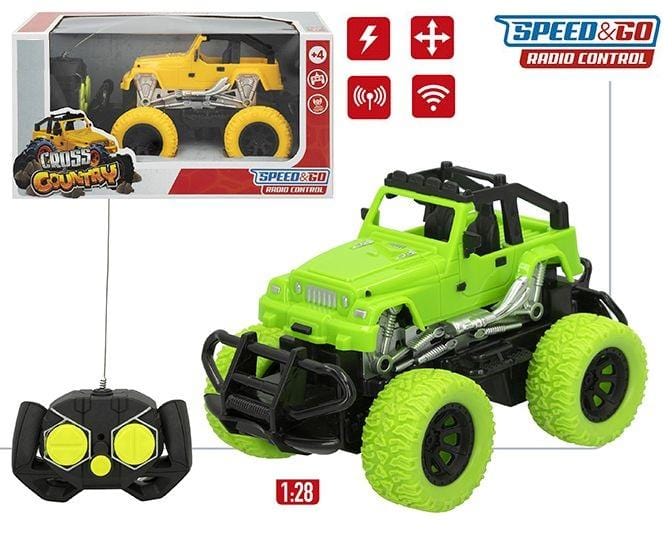 Radiocomando Jeep Scala 1:28 - The Toys Store