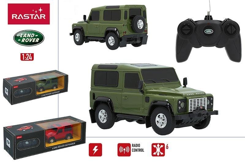 Radio Comando Land Rover Defender 1:24 - The Toys Store