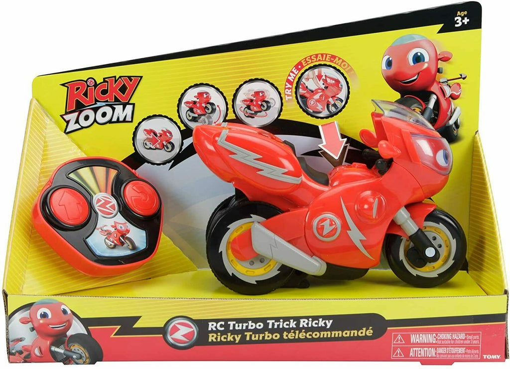 Ricky Zoom Moto R/C con Funzione Impennata - The Toys Store