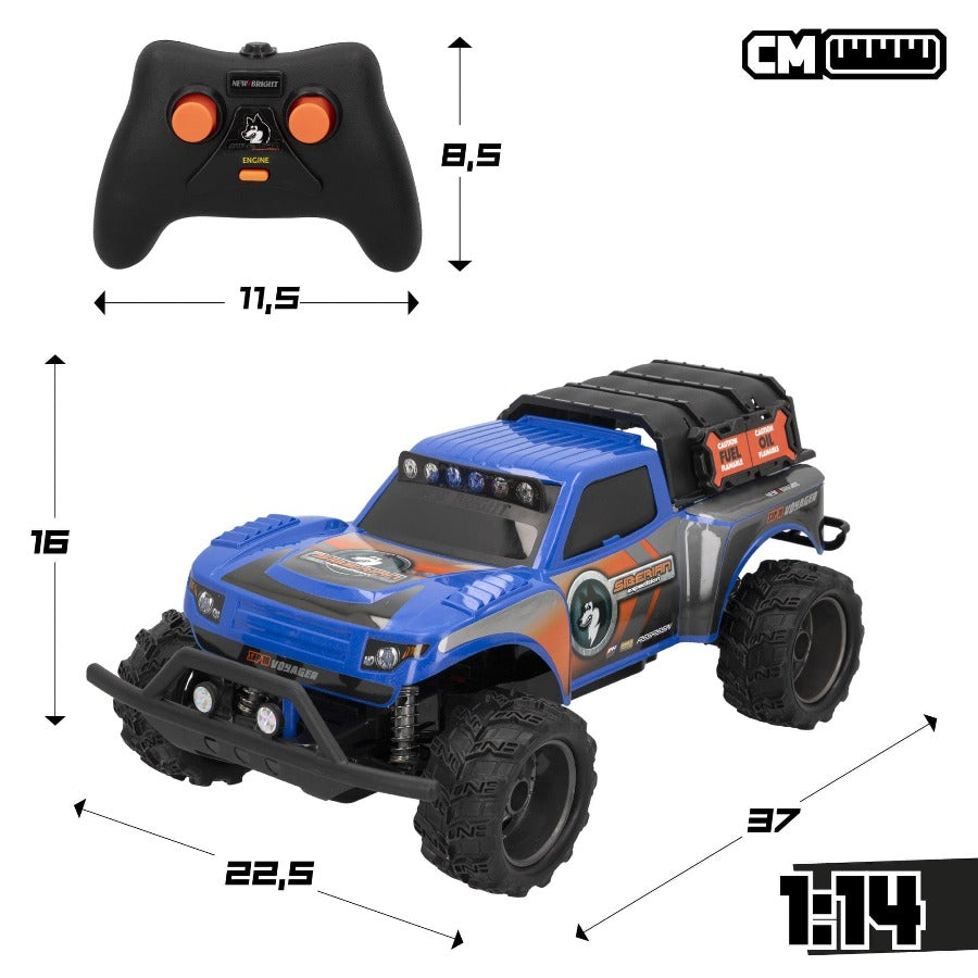 Macchina Telecomandata SIBERIAN 1:14 - The Toys Store