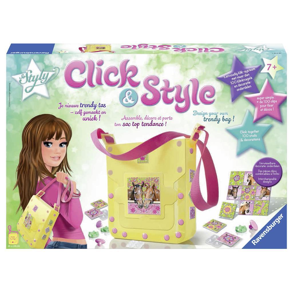 Ravensburger Crea la tua Borsa Click & Style - The Toys Store