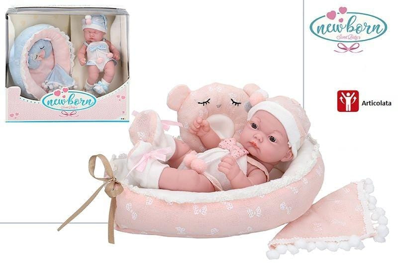 Bambolotto NewBorn con Culletta - The Toys Store