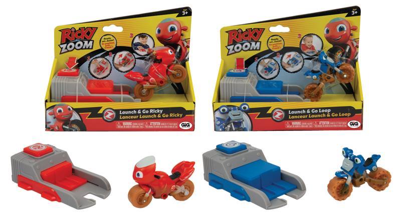 Ricky Zoom - Veicolo Con Lanciatore - The Toys Store