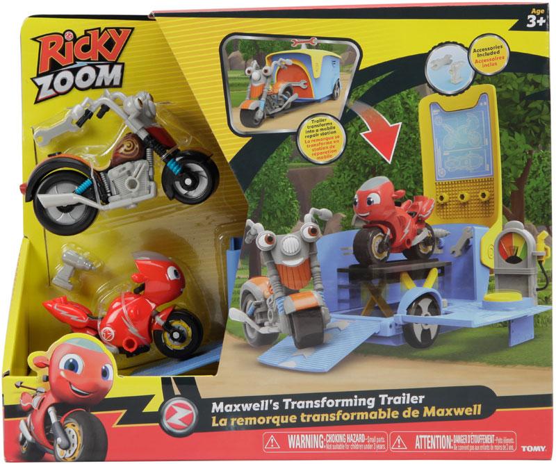 Giocattoli Ricky Zoom Playset di Trasformazione Maxwell