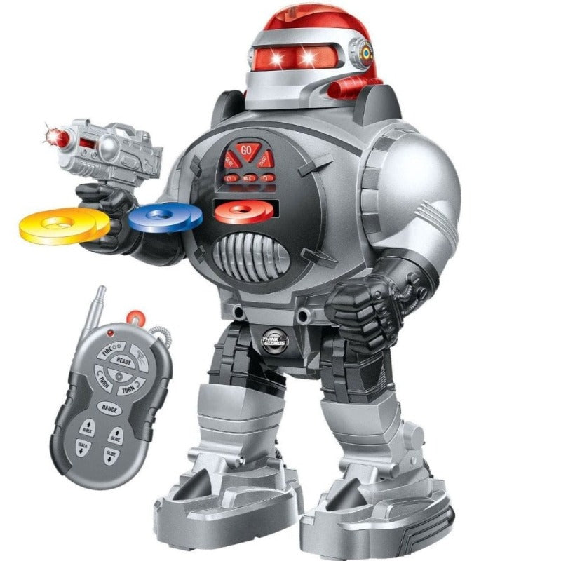 Dinosauro Telecomandato Con Luci LED E Ruggito, Giocattolo Che Cammina Per Bambini 3+ Anni, Ricaricabile USB