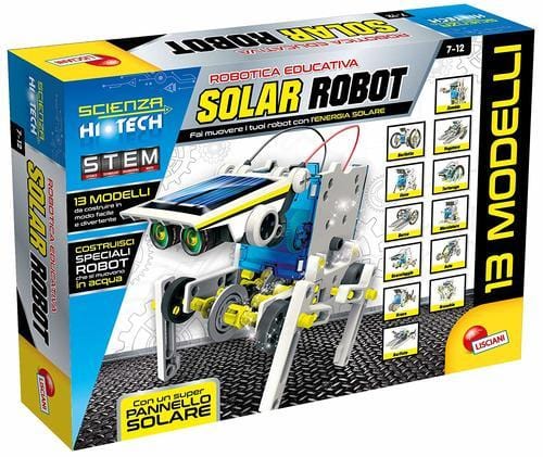 Scienza Hi Tech Robot 14 Modelli Energia Solare - The Toys Store