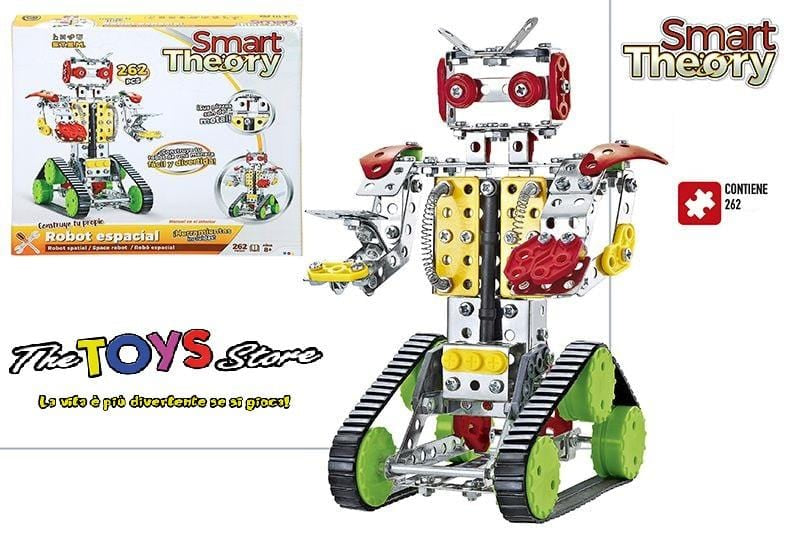 Costruzioni in Metallo Robot Spaziale 262 pezzi - The Toys Store